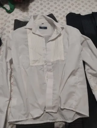 Traje corto niño negro