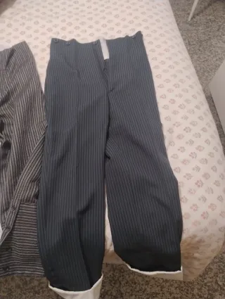 Traje corto niño negro