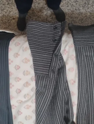 Traje corto niño negro