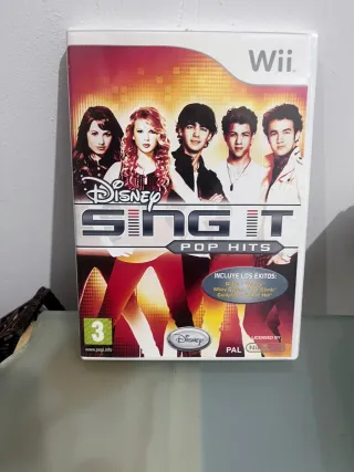 Consola Nintendo Wii + Juegos y Micrófonos