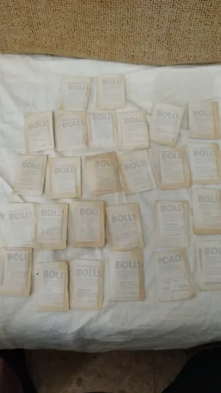 Lote cromos Bollycao MSX