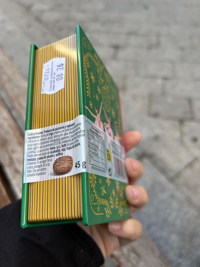 2 Cajas metálicas DÍA bailarinas