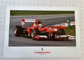 Stampa Ferrari Family Day 2013 F. Massa 4/16
