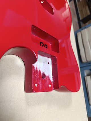 Cuerpo Guitarra Telecaster Rojo