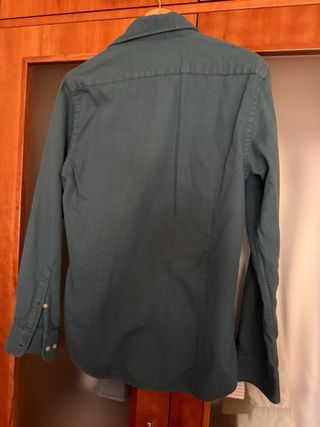 Camisa Silbon verde petróleo