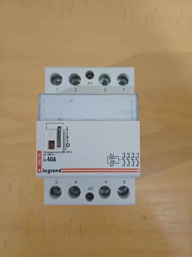 Contactor Legrand 40A 4 polos