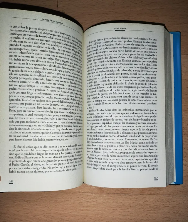 Libro Isabel Allende La casa de los espíritus