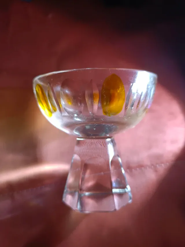 3 Copas Licores Bohemia Cristal