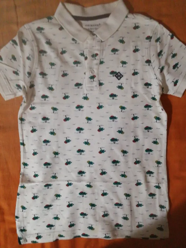 Lote 4 Polos Niños Manga Corta