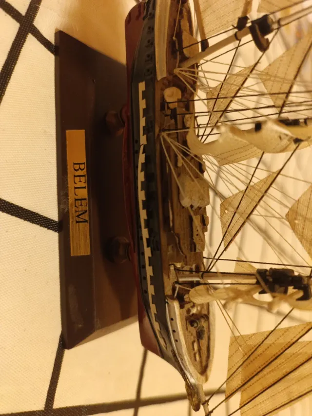 Modellino Nave Belem