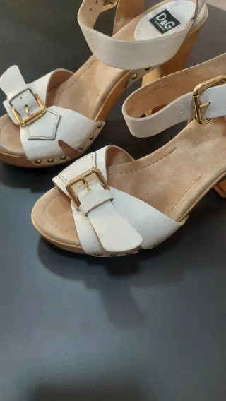 Sandali zoccolo D&G Tg 38
