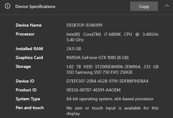 PC Gaming i7 | 24GB RAM | SSD + 2TB