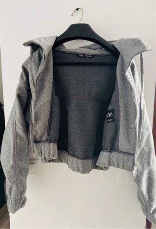 Chaqueta Zara gris talla única