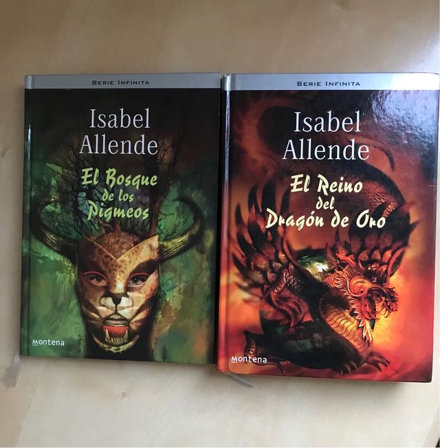 Lote dos libros Isabel Allende