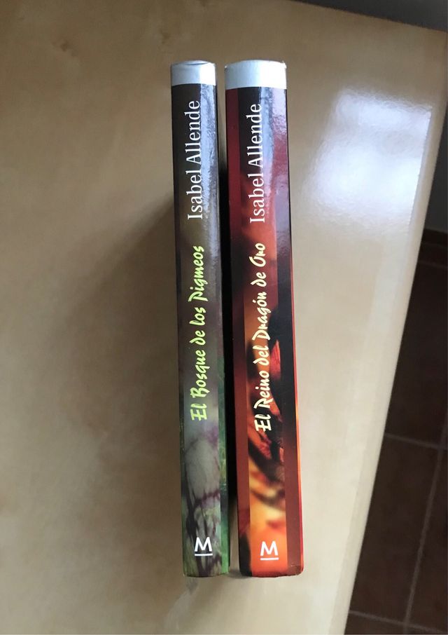 Lote dos libros Isabel Allende