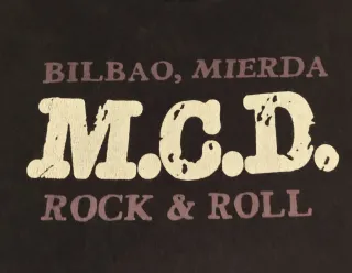 Camiseta MCD XL Punk Negra