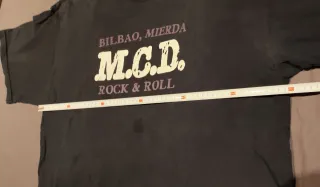 Camiseta MCD XL Punk Negra