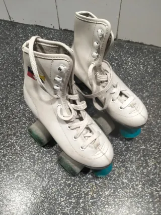 Patines blancos para niños