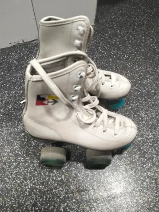 Patines blancos para niños