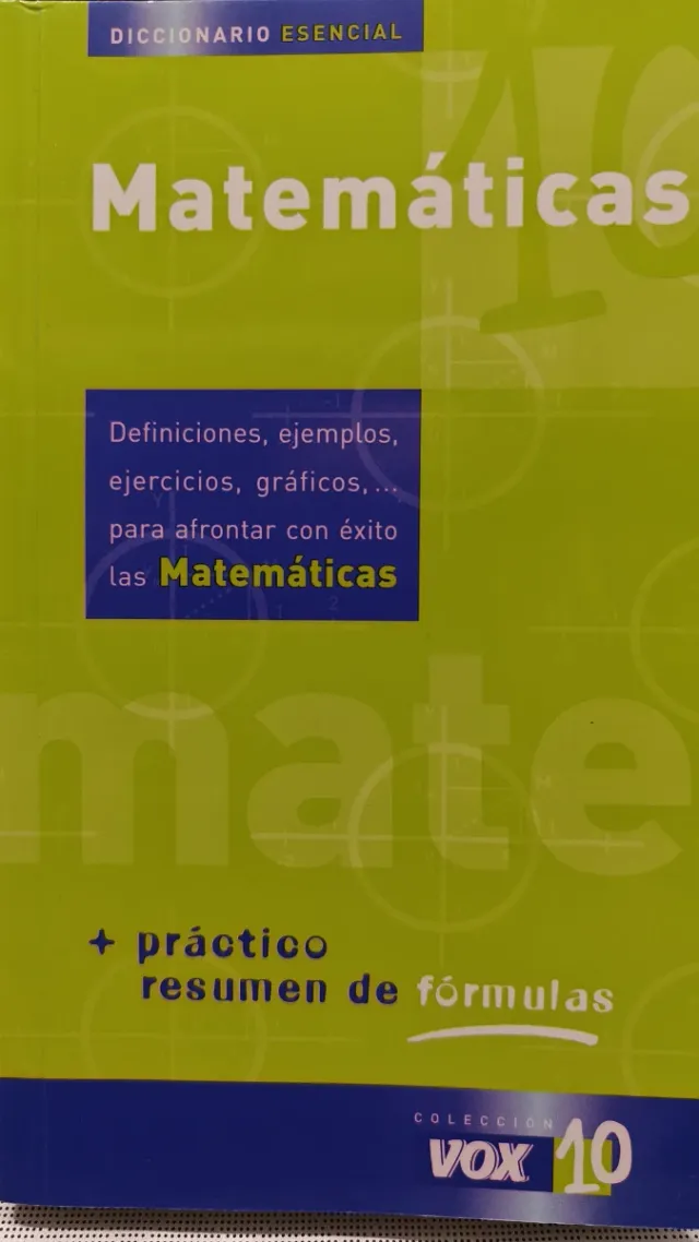 Diccionario Esencial de Matematicas (COLECCION ...