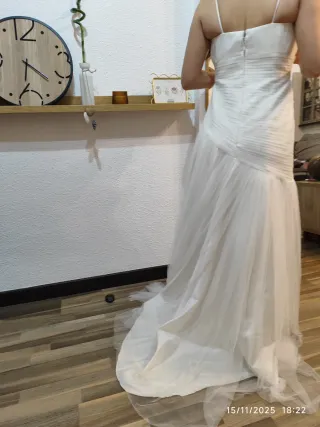 Vestido de Novia Blanco roto