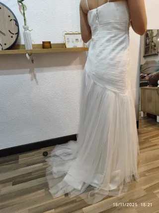 Vestido de Novia Blanco roto