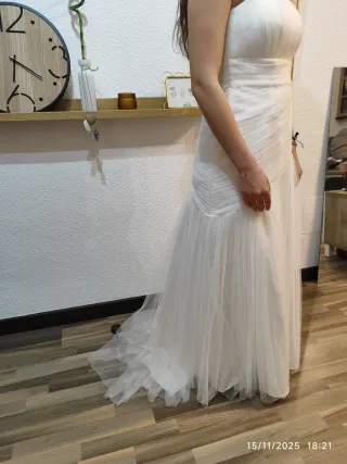Vestido de Novia Blanco roto