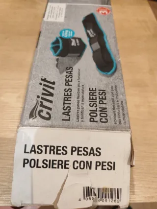 Lastres de peso Crivit 0,75 kg