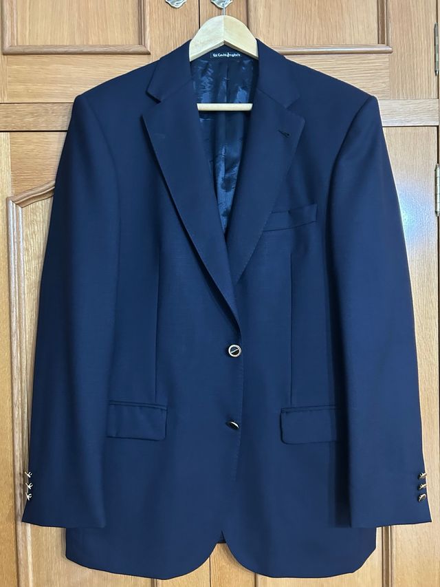 Chaqueta Cortefiel Azul Talla L -50