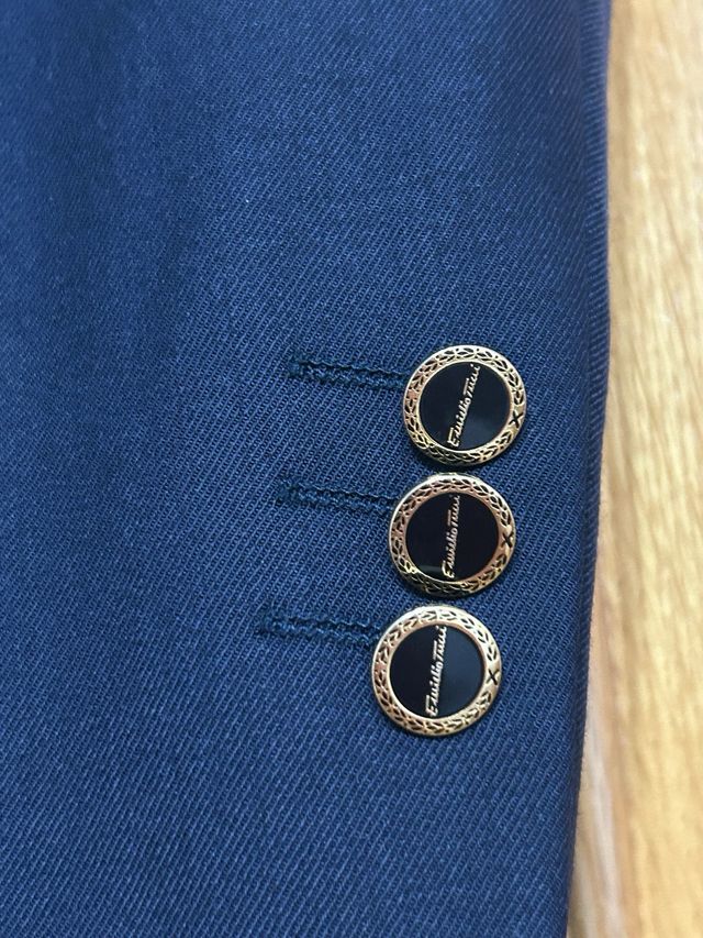 Chaqueta Cortefiel Azul Talla L -50