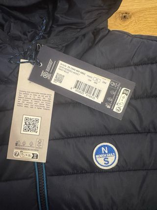 Piumino North Sails ragazzo tg 14 anni