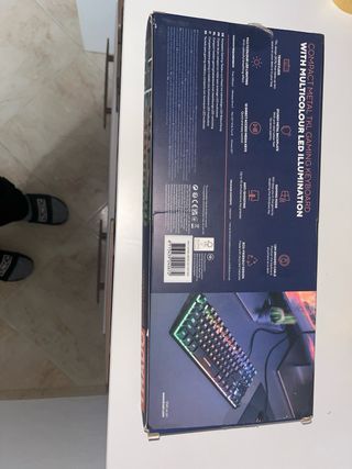 Teclado Gamer Gaming Trust RGB