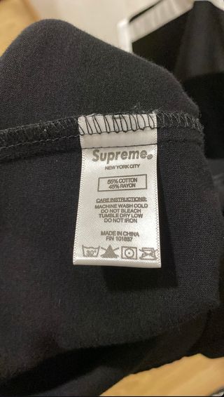 Camiseta de béisbol marca Supreme