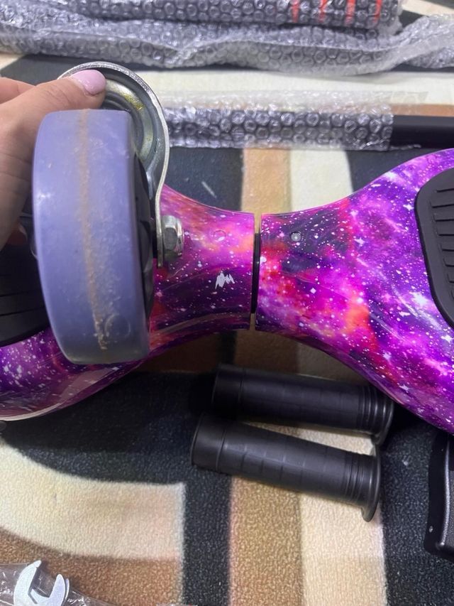 Hoverboard SISIGAD 6,5” con Go Kart y Luces LED