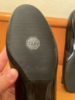 SALVATORE FERRAGAMO - Bailarinas Negras 5,5 36