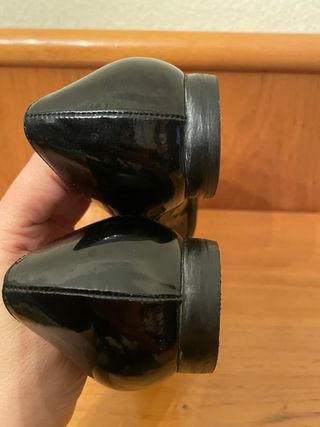 SALVATORE FERRAGAMO - Bailarinas Negras 5,5 36