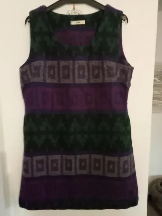 Pichi KUGH verde y morado talla L