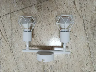 Focos de techo/pared blancos