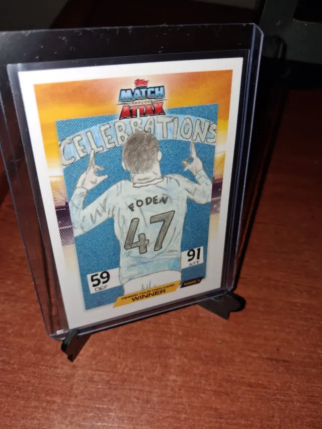 Phil Foden Topps Match Attax 2026 Celebrations