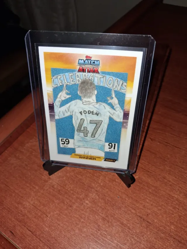Phil Foden Topps Match Attax 2026 Celebrations