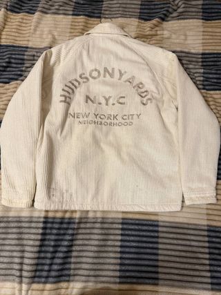 Cazadora pana Bershka beige