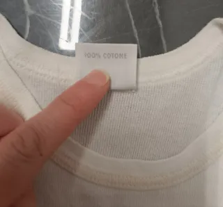 Body neonato bianco 6 mesi 100% cotone