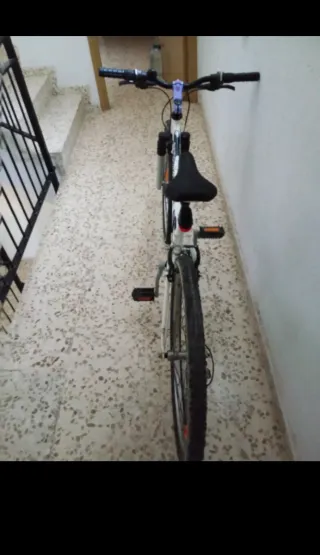 Bicicleta Decathlon Blanca