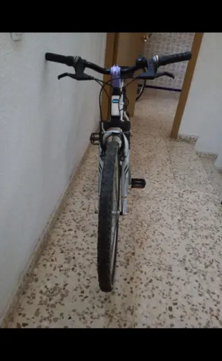 Bicicleta Decathlon Blanca