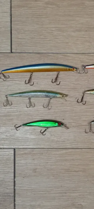 Lote señuelos pesca