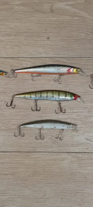 Lote señuelos pesca