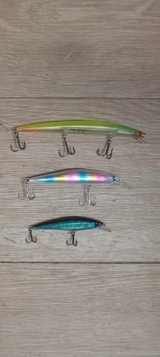 Lote señuelos pesca