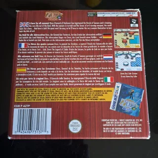 Gioco Zelda Oracle of Seasons Game Boy Color