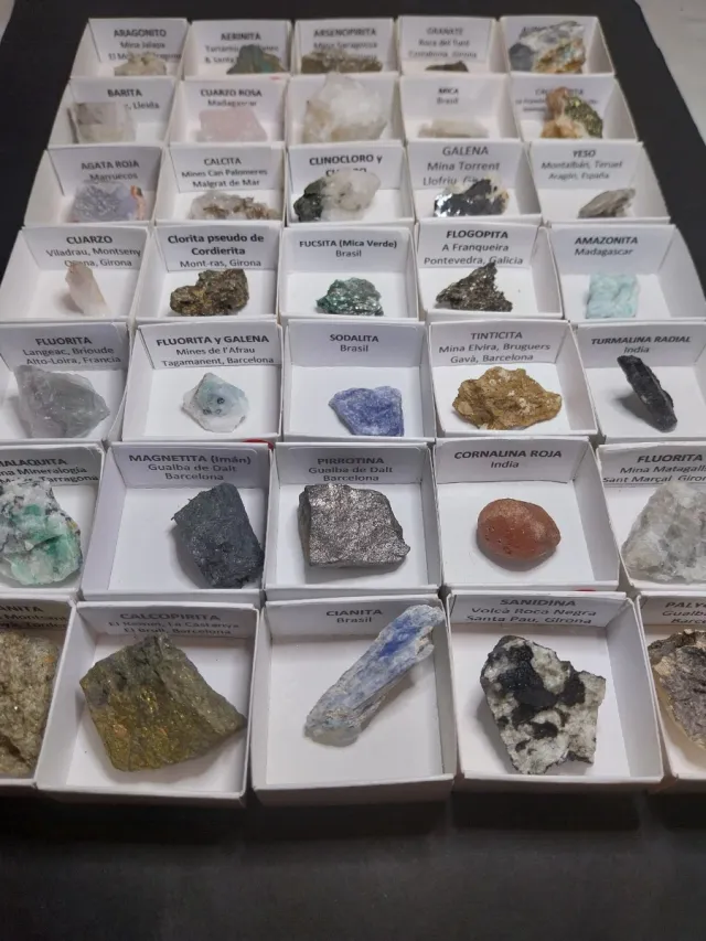 Confezione speciale di minerali natalizi