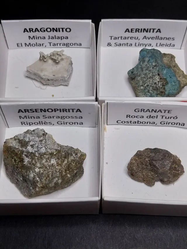 Confezione speciale di minerali natalizi